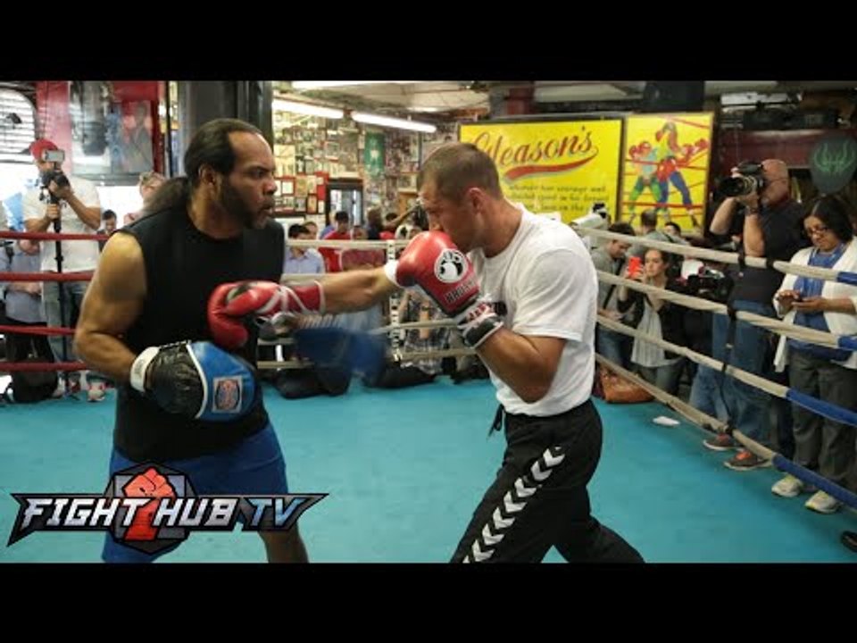 Bernard Hopkins vs. Sergey Kovalev- Kovalev full media workout