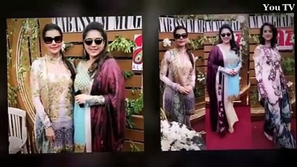 Sanam Jung and Nida Yasir Spotted At An Event