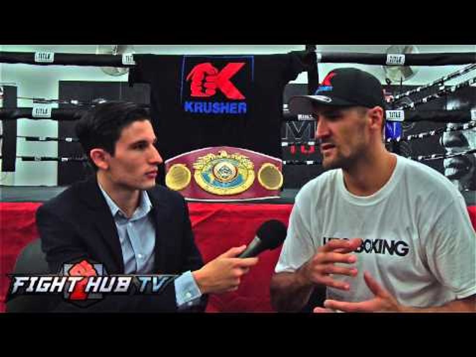 Sergey Kovalev "Hopkins fights like a street fighter; He's like a clown, he's a good actor"