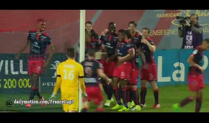 Cedric Hountondji Goal HD - GFC Ajaccio 1-0 Clermont - 14.04.2017