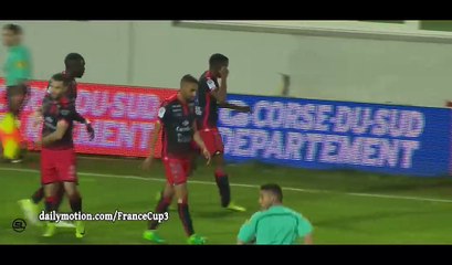 Robert Maah Goal HD - GFC Ajaccio 2-1 Clermont - 14.04.2017