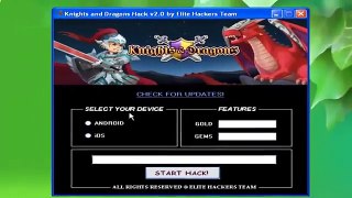 Knights and Dragons Cheat Unlimited Gems and Gold [Android,iOS] Hack Tool 1