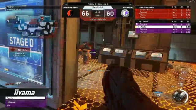 Millenium vs Supremacy Bo5 | COD CWL Birmingham Open 2017 - Group B | CoD Esports TV