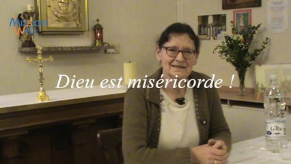 Dieu est miséricorde - Conf. Mme HARTER Marie-Marguerite