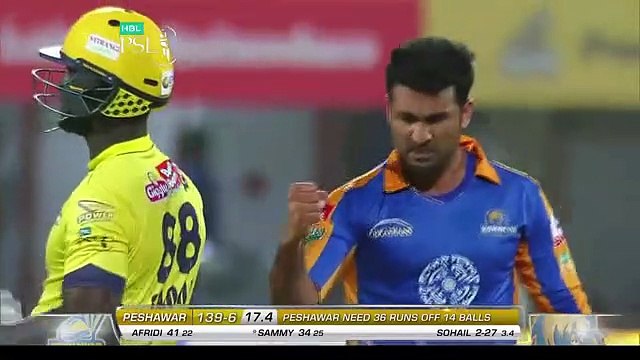 PSL 2017 Match 13, Darren Sammy Caught Chris Gayle Bowled Sohail Khan