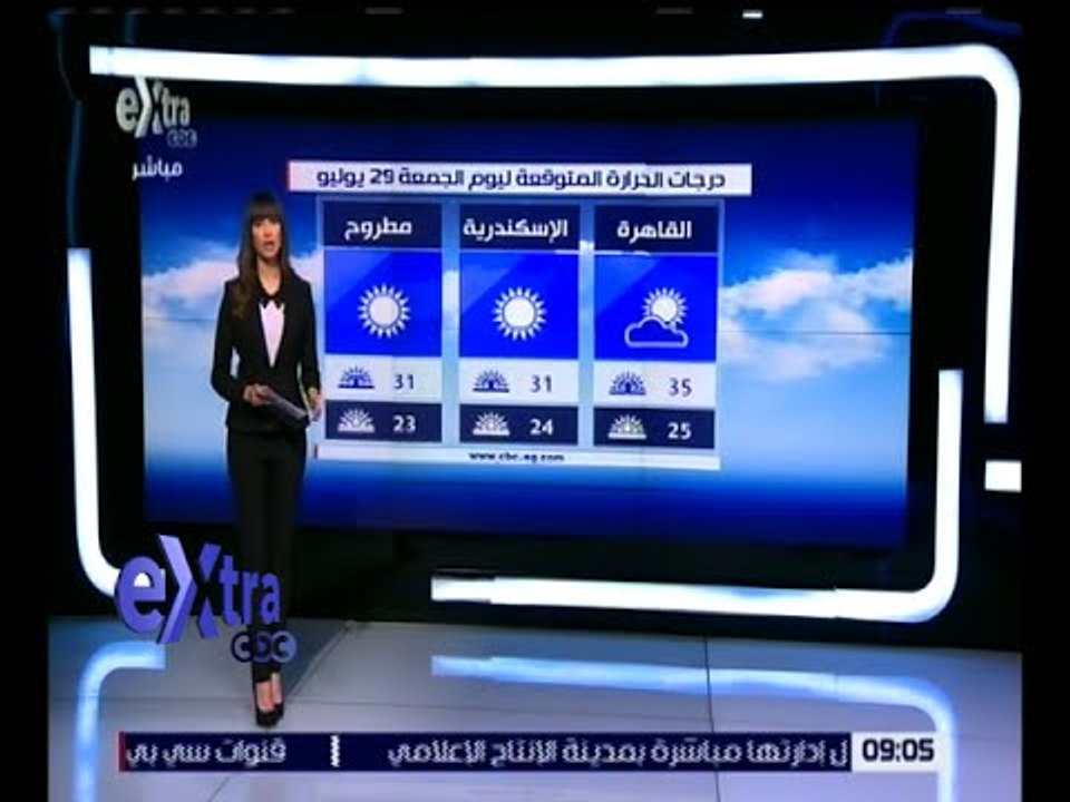 غرفة الأخبار | تعرف على درجات الحرارة المتوقعة...