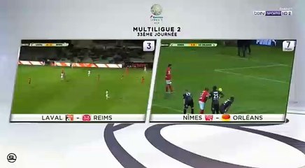 Teji Savanier Penalty Goal HD - Nimes 2-0 Orleans 14.04.2017