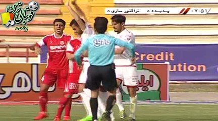 خلاصه بازی پدیده‌مشهد و تراکتورسازی