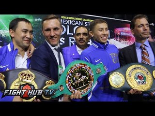 Gennady Golovkin vs. Marco Antonio Rubio full post fight press conference video