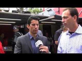 Tom Loeffler "Golovkin sold 75% of tickets before Donaire was added." Talks Briggs crazy videos