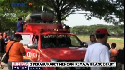 Remaja Hilang Terseret Arus Kanal Banjir Timur
