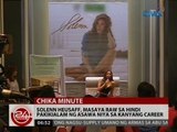 24 Oras: Solenn Heusaff, masaya raw sa hindi pakikialam ng asawa niya sa kanyang career