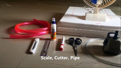 Homemade air conditioner - How to make an Homemade Air Cooler