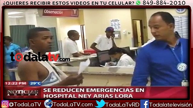 Pocas eventualidades en hospitales del Gran Santo Domingo hasta ahora en Semana Santa-Noticias Ahora-Video