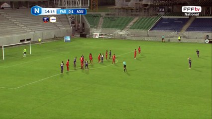 Coup franc dans le mur