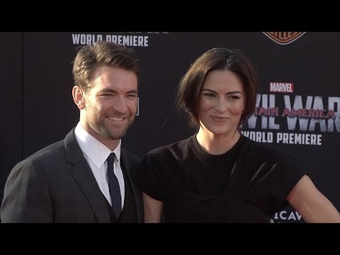 Sam Hargrave & Monique Ganderton Captain America Civil War World Premiere Red Carpet Fashion Broll