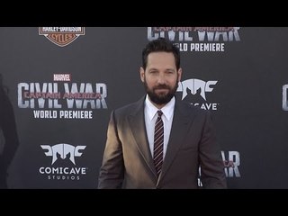 Paul Rudd "Captain America Civil War" World Premiere Red Carpet Fashion Broll