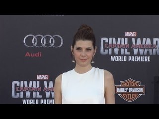 Marisa Tomei "Captain America Civil War" World Premiere Red Carpet Fashion Broll