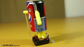 How To Make A Walking Robot With A Pepsi Can-ACMD