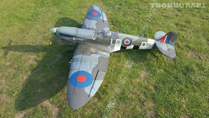 HANGAR 9 SUPERMARINE SPITFIRE MKIXC 30cc EP RC 2050mm ARF 'PHOENIX' - MARK AT NLMFC # 1 - 2017-PvvUA5