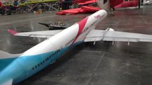 AMAZING RC BOEING 757-300 SUPER LIGHTWEIGHT MODEL AIRLINER FOR INDOOR FLIGHT PRESENTED _ 2017-9VuPWK