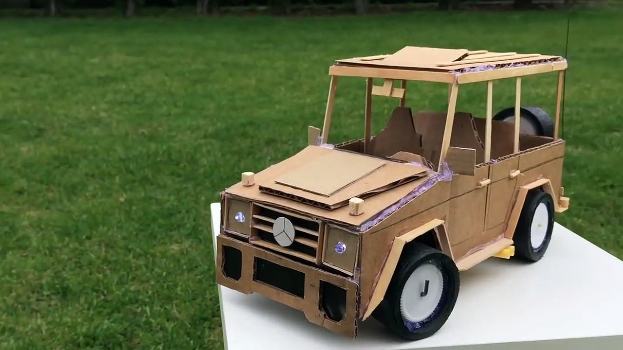 How to Make Remote Control Car - Mercedes-Benz G class - Awesome Toy DIY-Zb