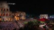Pope attends Easter procession in Rome's Colosseum