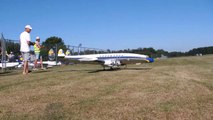 LOCKHEED L-1049G SUPER CONSTELLATION GIANT RC SCALE MODEL AIRLINER LOW PASS AND SHOW FLIGHT-r