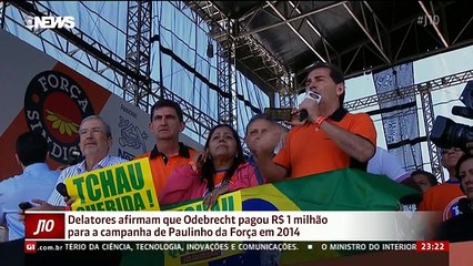 Delatores afirmam que Odebrecht pagou R$ 1 milhão para a campanha de Paulinho da Força
