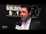 Oscar De La Hoya says Mayweather wasn't mentally in Maidana rematch, says he looked tired.