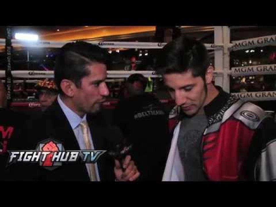 John Molina "I'm going to make it ugly, it's not going the distance"