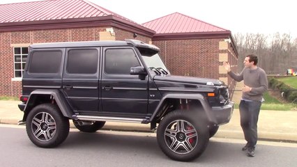The Mercedes G550 4x4 Squared Is a $250,000 German Monster Truck-kgcA