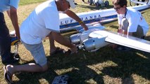 LOCKHEED L-1049G SUPER CONSTELLATION GIANT RC SCALE MODEL AIRLINER LOW PASS AND SHOW FLIGHT-rMBzad