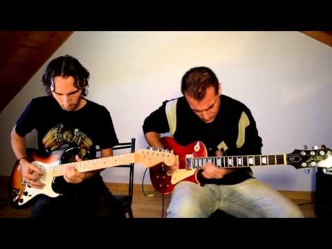 Blues Guitar Solo Improvisation by Gus Quin y Mario Freiria TCDG