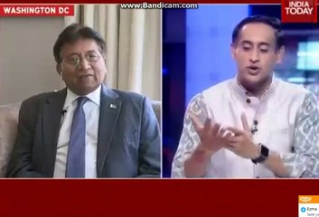Bill Clinton was your facilitator in escaping from Kargil war. General Musharraf Reply to Indian Anchor