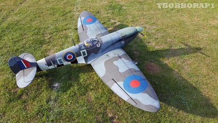 HANGAR 9 SUPERMARINE SPITFIRE MKIXC 30cc EP RC 2050mm ARF 'PHOENIX' - MARK AT NLMFC # 1 - 2017-Pvv
