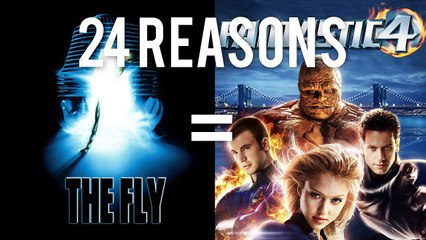 24 Reasons The Fly & Fantastic Four Are The Same Movie http://BestDramaTv.Net