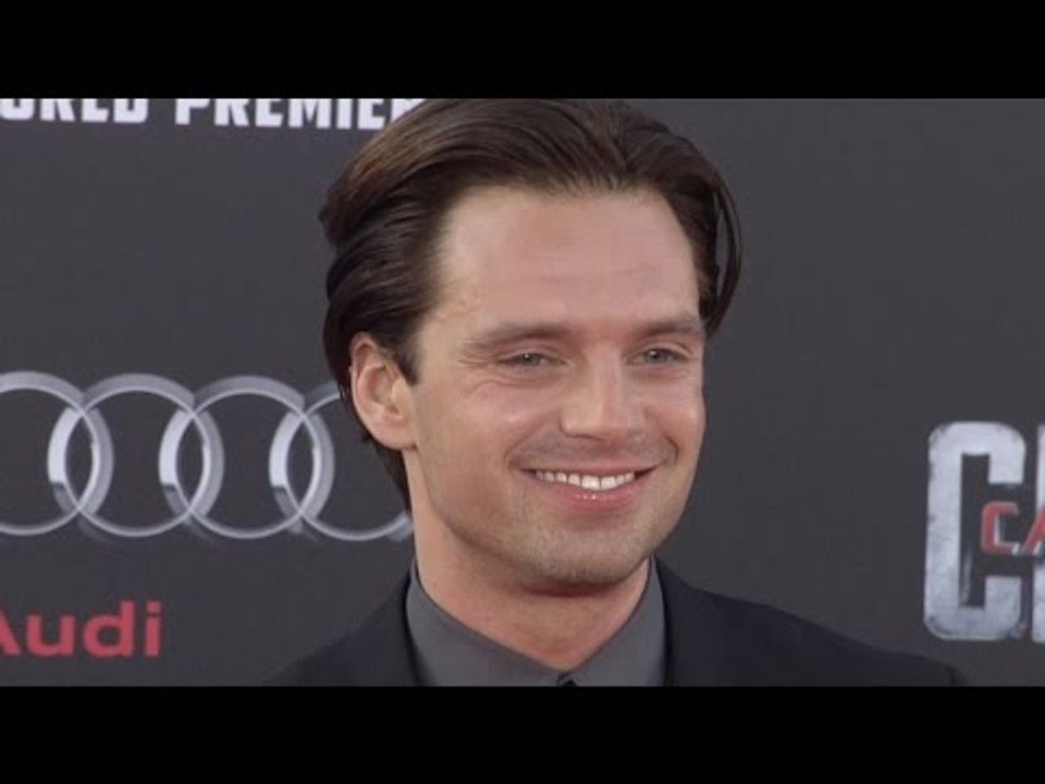 Sebastian Stan "Captain America Civil War" World Premiere Red Carpet Fashion Broll