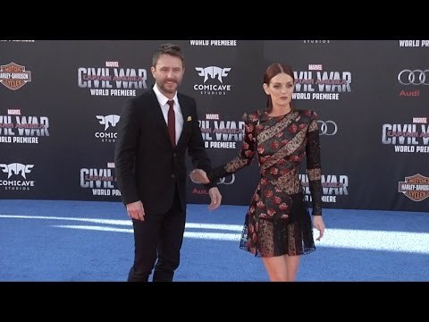Chris Hardwick & Lydia Hearst Captain America Civil War World Premiere Red Carpet Fashion Broll