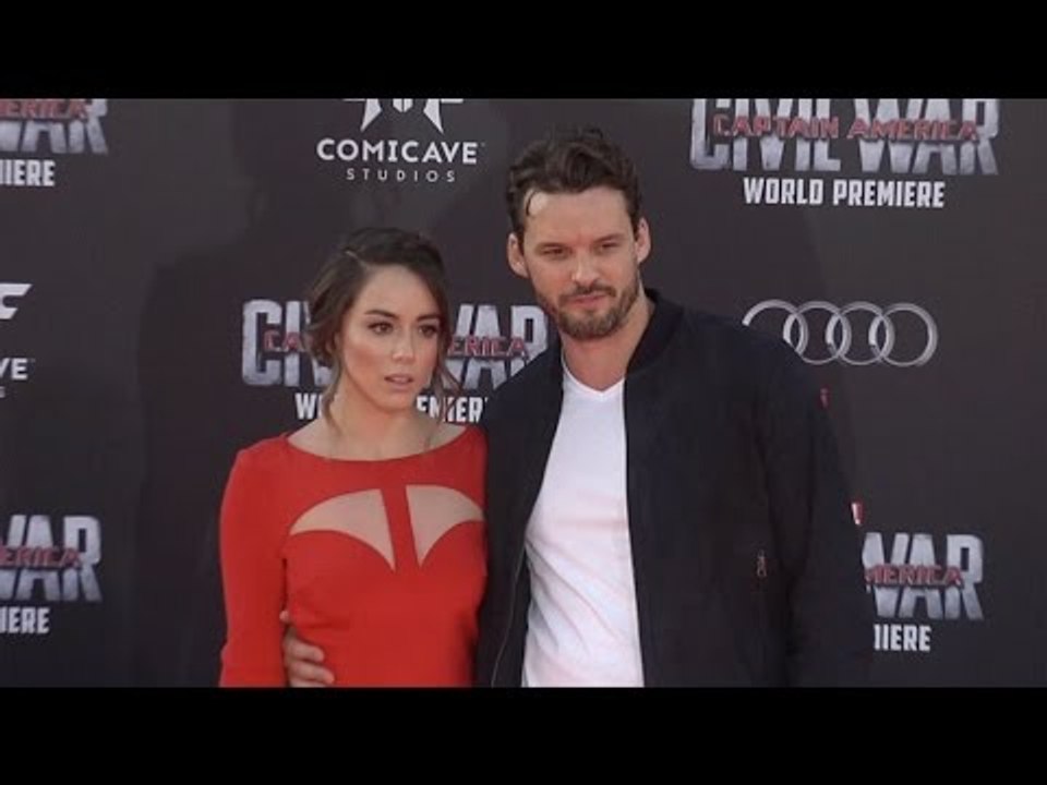 Chloe Bennet & Austin Nichols "Captain America: Civil War" World Premiere Red Carpet Fashion Broll