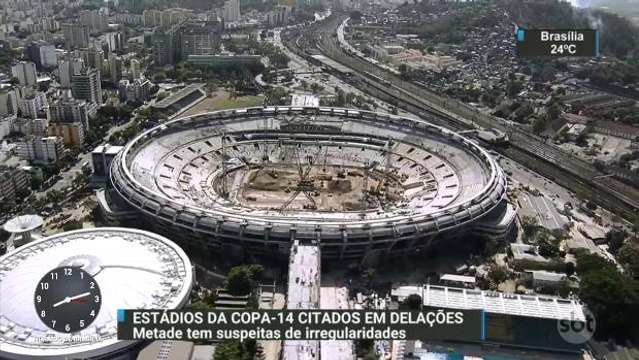 Metade dos estádios construídos ou reformados para a Copa de 2014 tem suspeitas de irregularidades