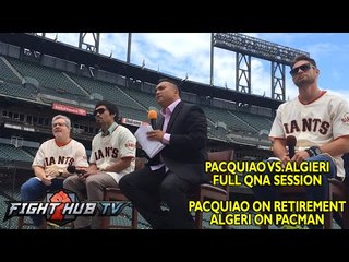 Manny Pacquiao vs. Chris Algieri- Full QnA session: Pacman on retirement