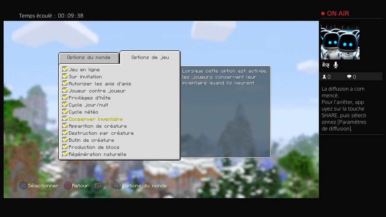Live minecraft