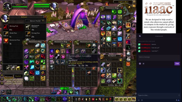 The most Unprofessional Stream World of Warcraft Demon Hunter 2017-054 Nagrand and Shadowmoon Followups