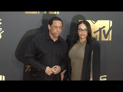 DJ Yella & Tomica Woods Wright #MTVMovieAwards Red Carpet