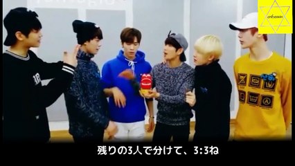 [ASTRO / 日本語字幕] アストロ(ASTRO) MJのハッピータイム(Happy Time) #02 メンコ作りの3:3チーム分け編