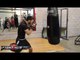 Jorge Linares vs. Ira Terry- Linares media workout highlights
