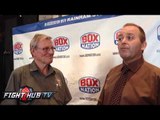 Boxnations Steve Lillis and British Boxing Institution Mike Goodhall Favourite fights