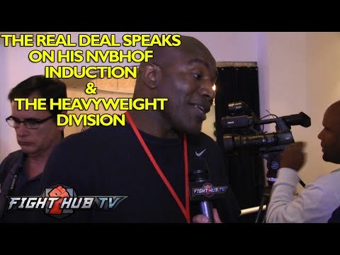 Evander Holyfield feels Deontay Wilder can bring back the Heavyweight division