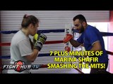 Rousey BFF Marina Shafir kills the mits with Coach Edmond